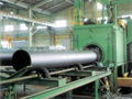 Blast wall steel tube cleaning machine 2