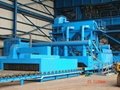 Steel profiles cleaning machine 4