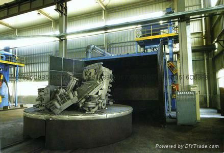 Rotary shot blasting machine 2