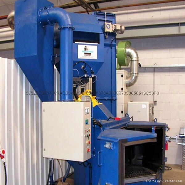 Rotary shot blasting machine 4