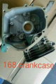 5.5/6.5HP 2kw GX160/168 gasoline generator spare parts crankcase