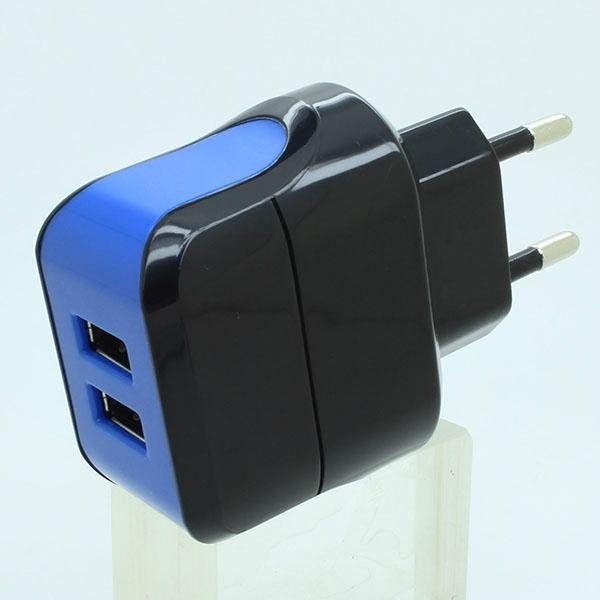 Dual USB 5V 2.1A 10W Android Adapter