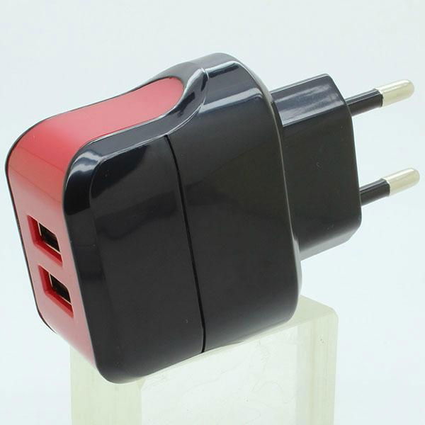 Dual USB 5V 2.1A 10W Android Adapter 3