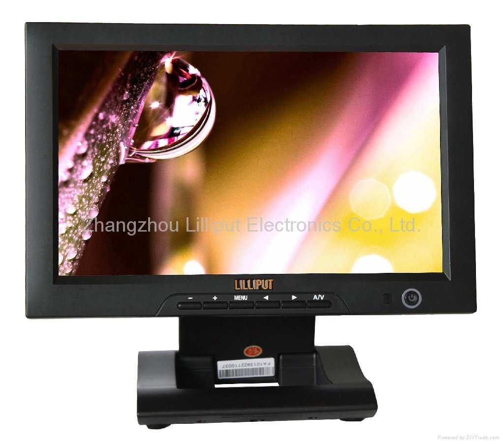 LILLIPUT 10.1" LCD Camera Monitor with SDI, HDMI & YPbPr Input 