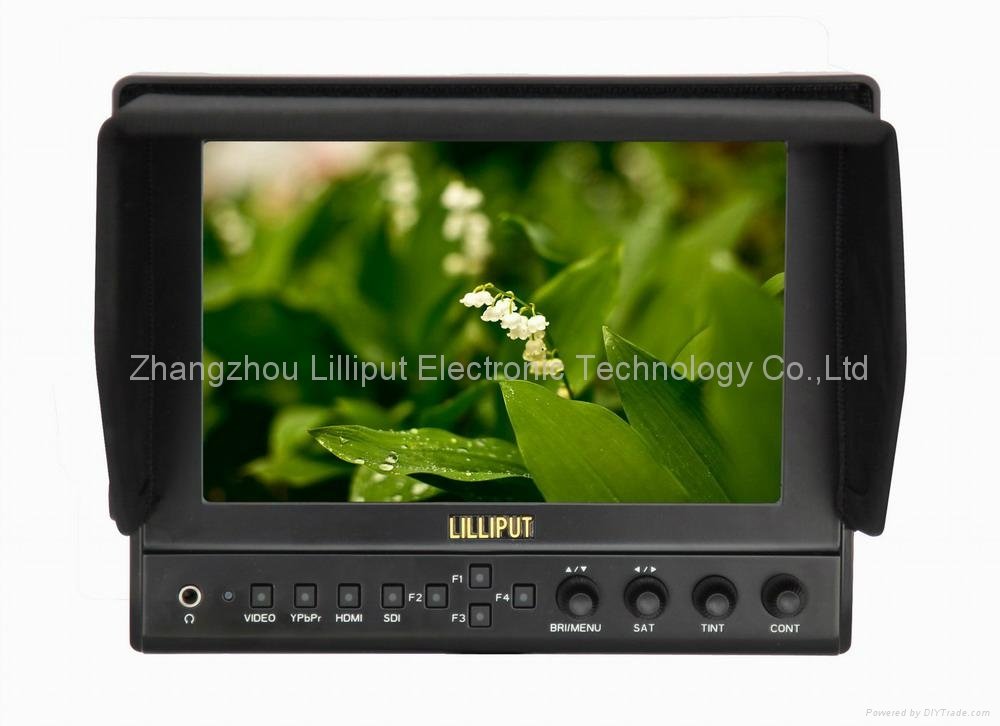 Lilliput 7" IPS panel 1280*800,Professional Broadcast Monitor (663/S) 