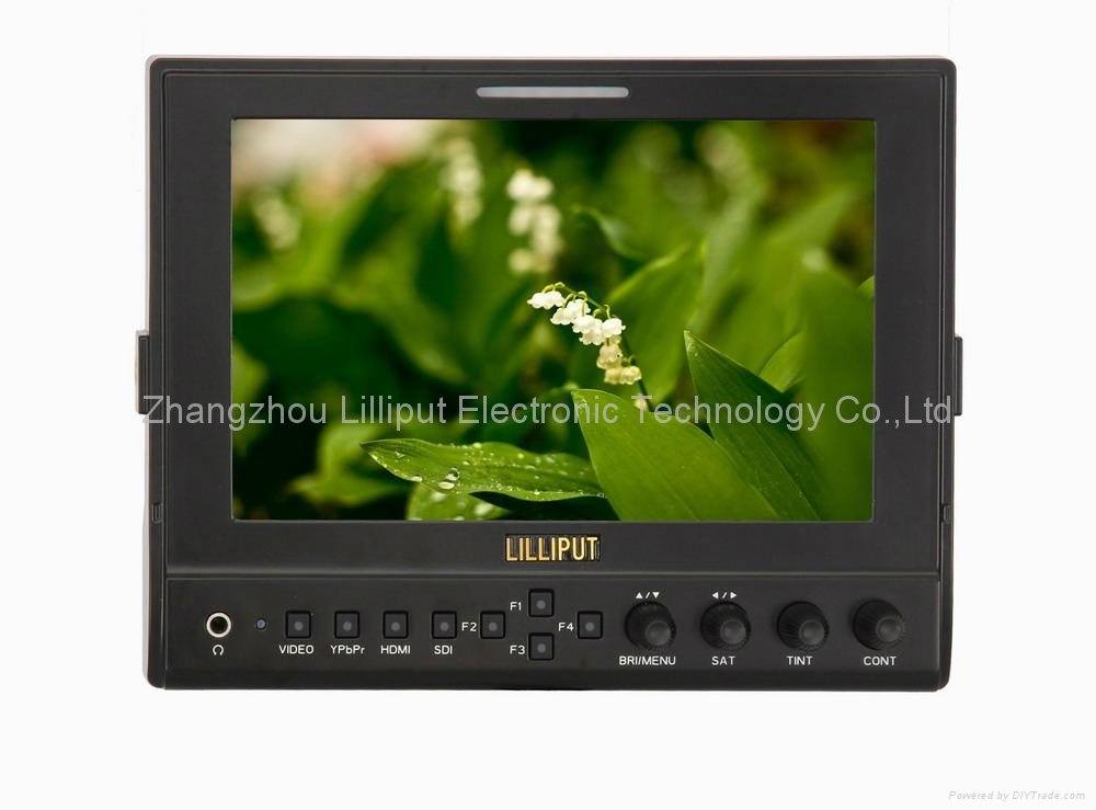 Lilliput 7" IPS panel 1280*800,Professional Broadcast Monitor (663/S)  4