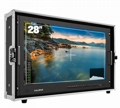 28inch 4K resolution Broadcast Field Monitor with HDR, 3D-LUT&Color space  