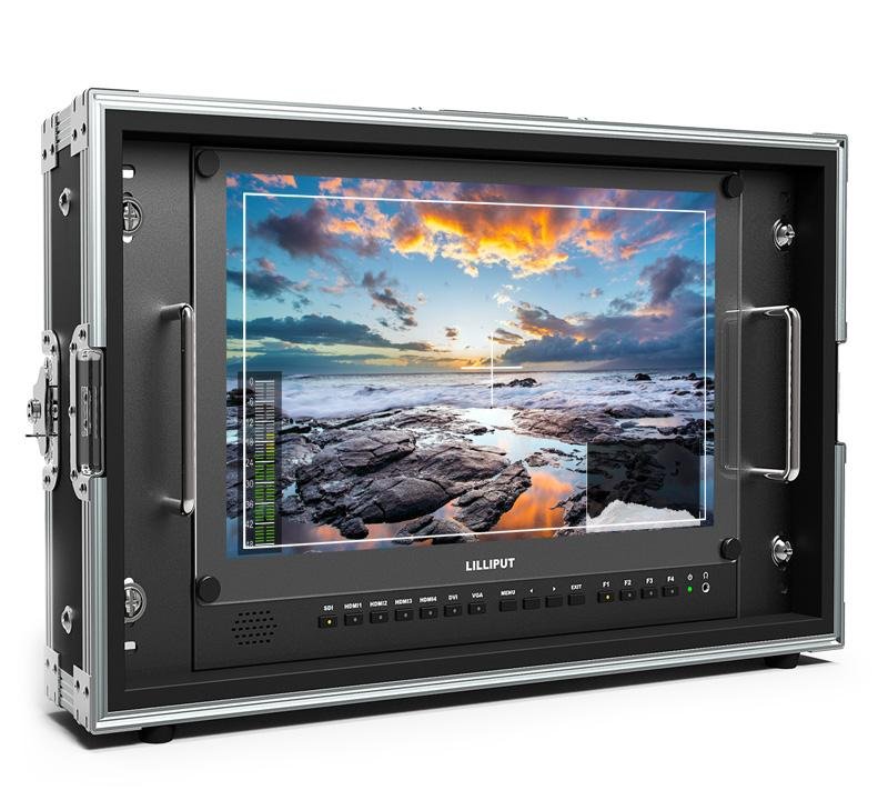 15.6” inch 4K resolution Broadcast Field Monitor with HDR, 3D-LUT & Color space 