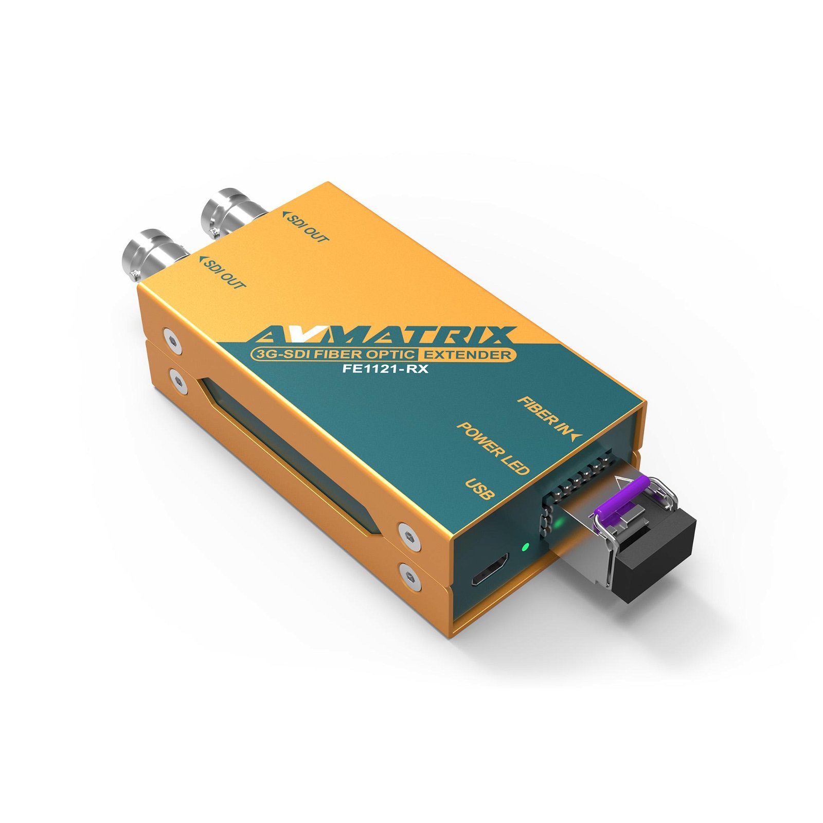 AVMATRIX 3G-SDI FIBER OPTIC EXTENDER 5