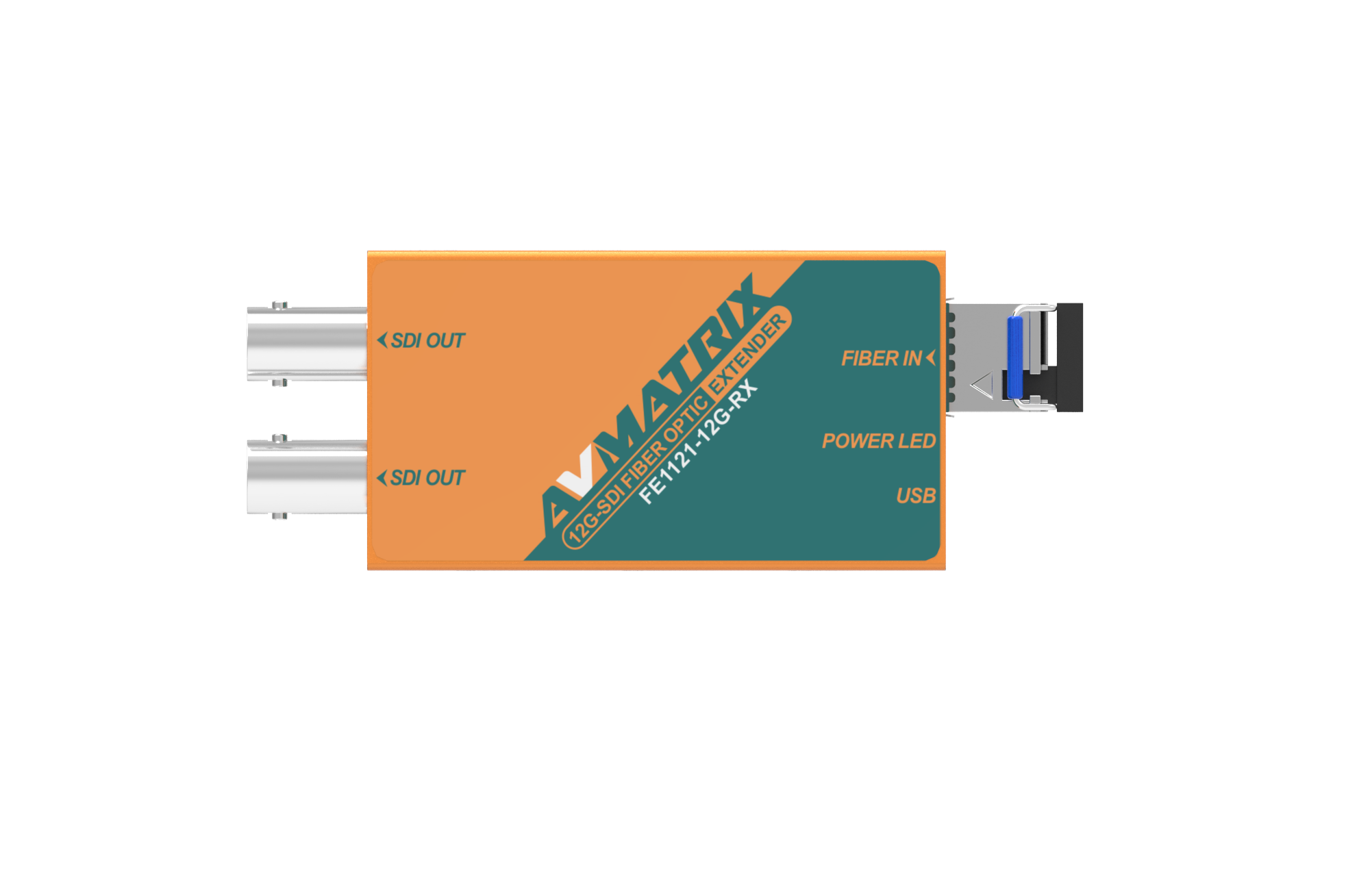 AVMATRIX 12G-SDI FIBER OPTIC EXTENDER 5