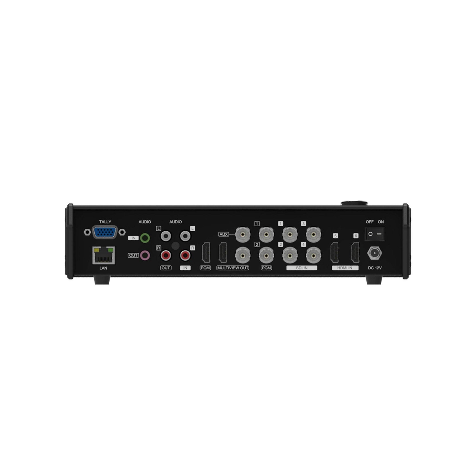 AVMATRIX mini 6 Channel Multi-format Video Switcher 4