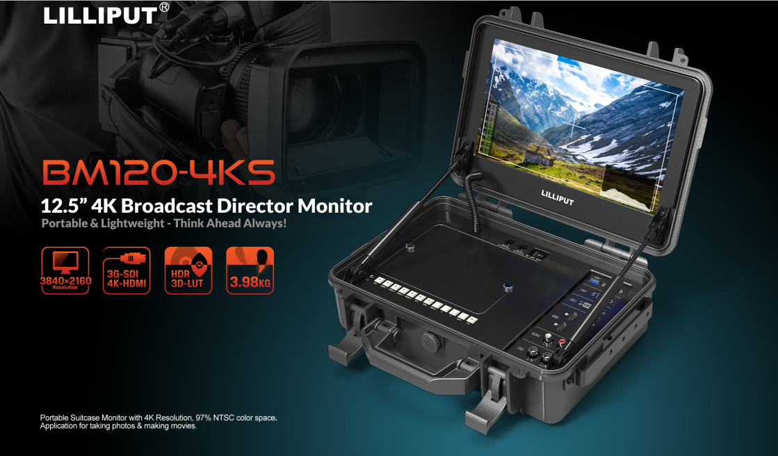 4K Portable Film Production Monitor