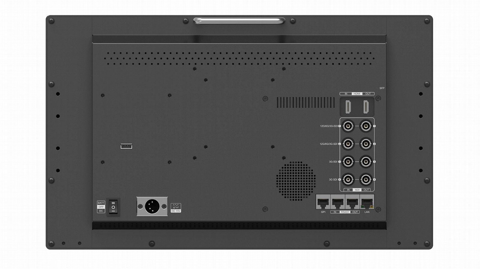 LILLIPUT Q17 17.3 inch 4K 12G-SDI HDMI 2.0 12G SFP Production Monitor  3
