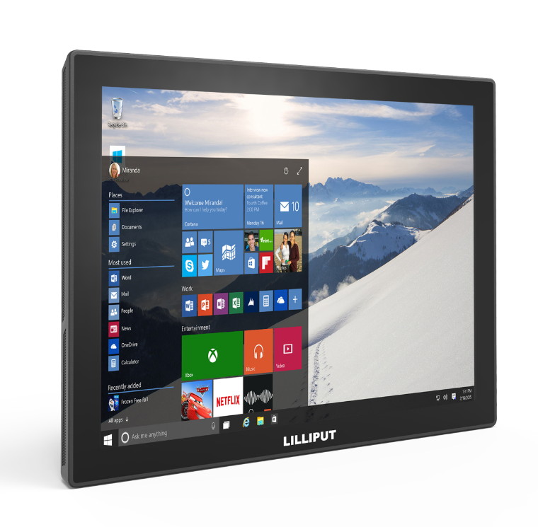 LILLIPUT 10.1'' FHD Capacitive Touch Monitor