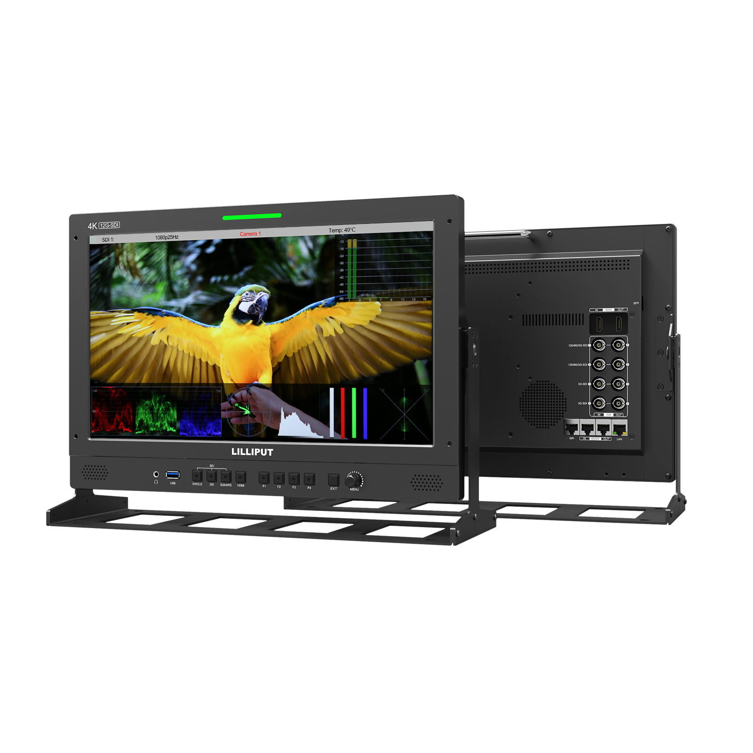 LILLIPUT 15.6inch UHD 12G-SDI,HDMI 2.0 broadcast production studio monitor   