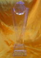 珠海靓饰水晶奖杯定制的水晶奖杯