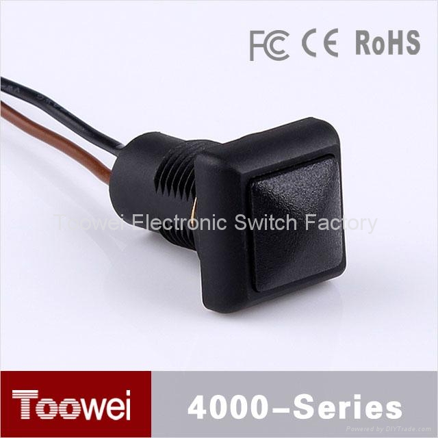 IP67 square sealed led push button Switch 4126.9154 toowei (China