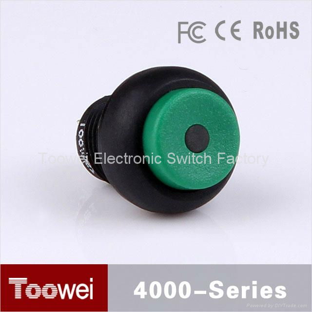 illuminated high flat push button switch  5