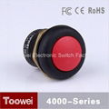 16mm automotive anti-vandal push button