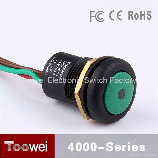 16mm 24V momentary push button switch 
