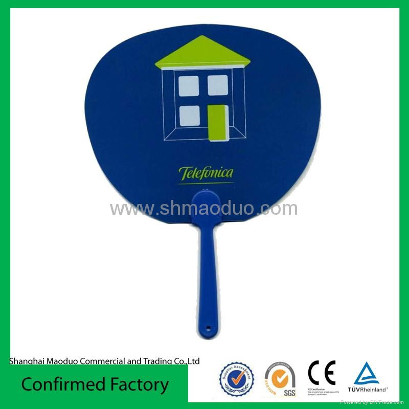 Promotional Plastic PP Hand Fans 2