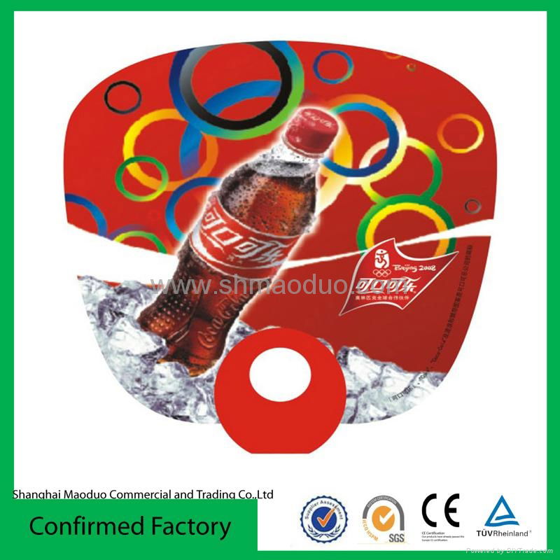 Promotional Plastic PP Hand Fans 5