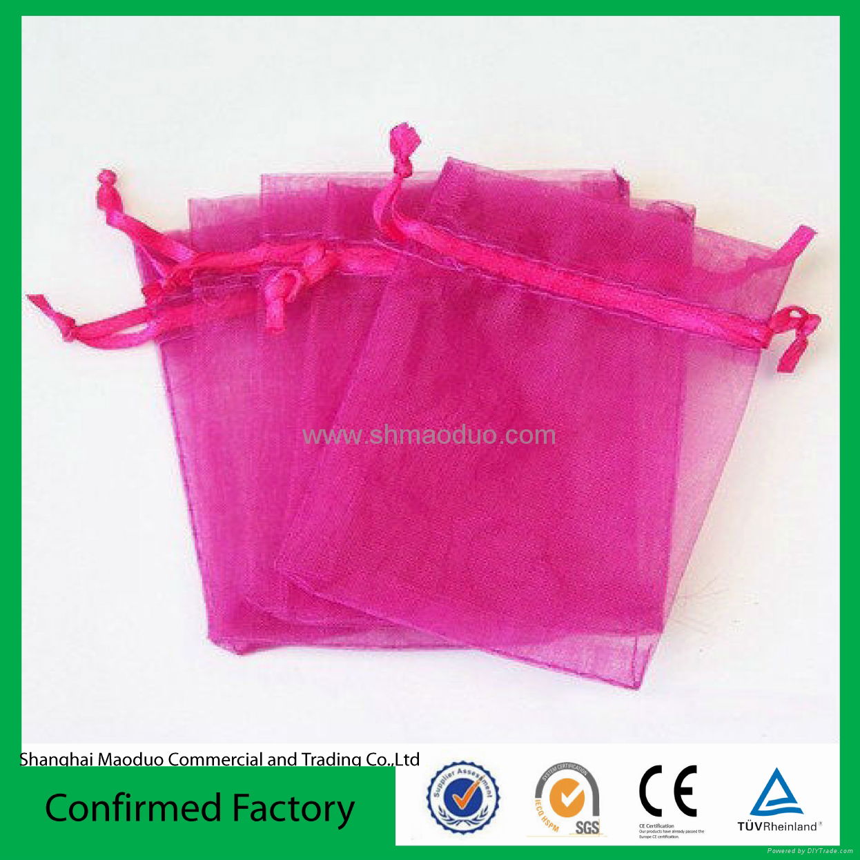 Cheap organza gift pouch 3