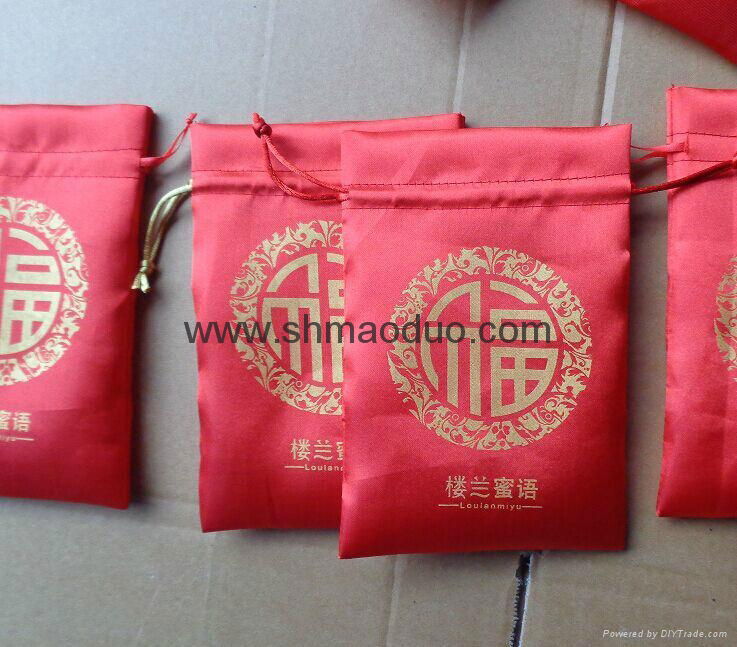 Advertising jewelry satin bags 3