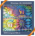 Customized  laser hologram sticker labels  2