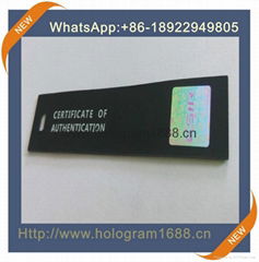 Hot stamping sticker printing 