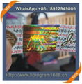 Hot stamping sticker printing  2