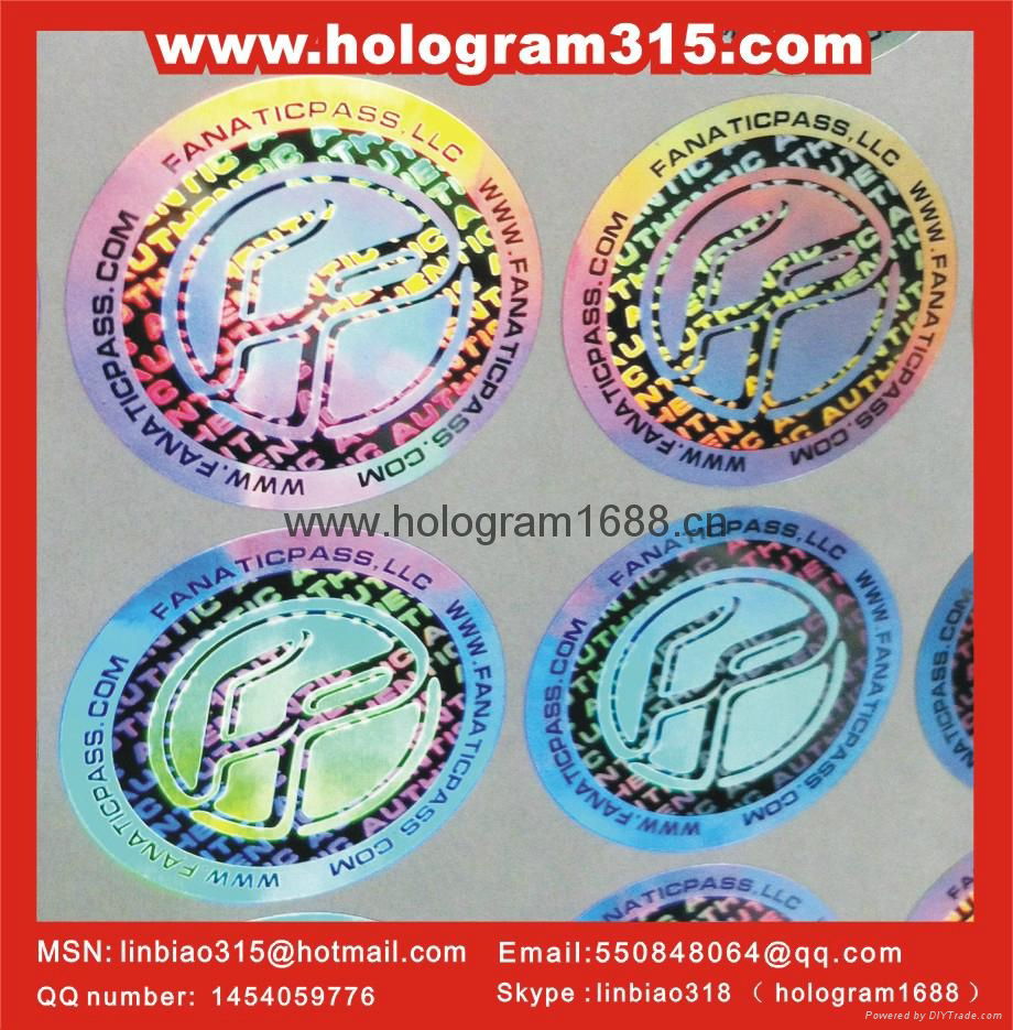  Design Comprehensive security hologram sticker 3