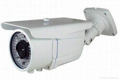 IR bullet camera with IP66 weatherproof standard