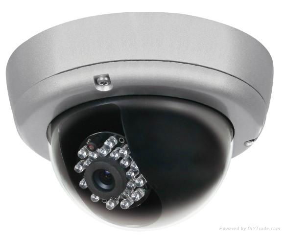 IR vandalproof Dome camera with CE certificate