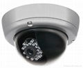 IR vandalproof Dome camera with CE certificate 1