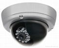 IR vandalproof Dome camera with CE