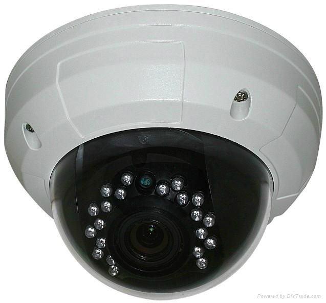 IR vandalproof dome camera with CE certificate