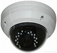 IR vandalproof dome camera with CE certificate