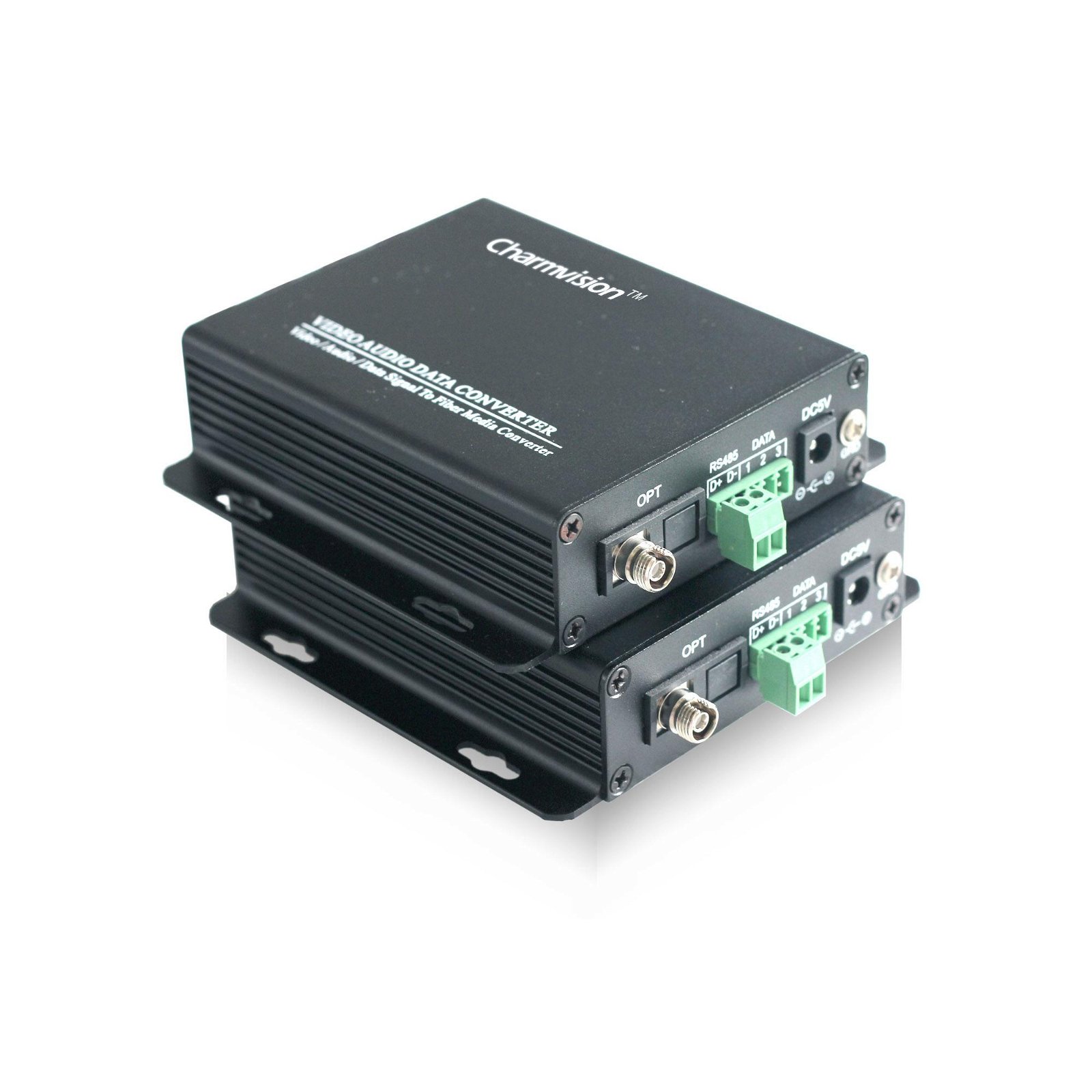 4-channel digital surveillance video optical transceiver