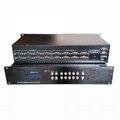 DVI audio and video matrix switcher