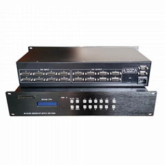 DVI audio and video matrix switcher