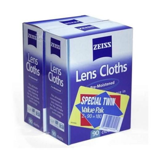 Zeiss Pre-Moistened Lens Cleaning Cloth -100 count 2