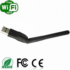 Stylish 150Mbps high quality wifi dongle with external antenna