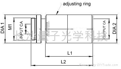 可调式CO2激光扩束镜 3