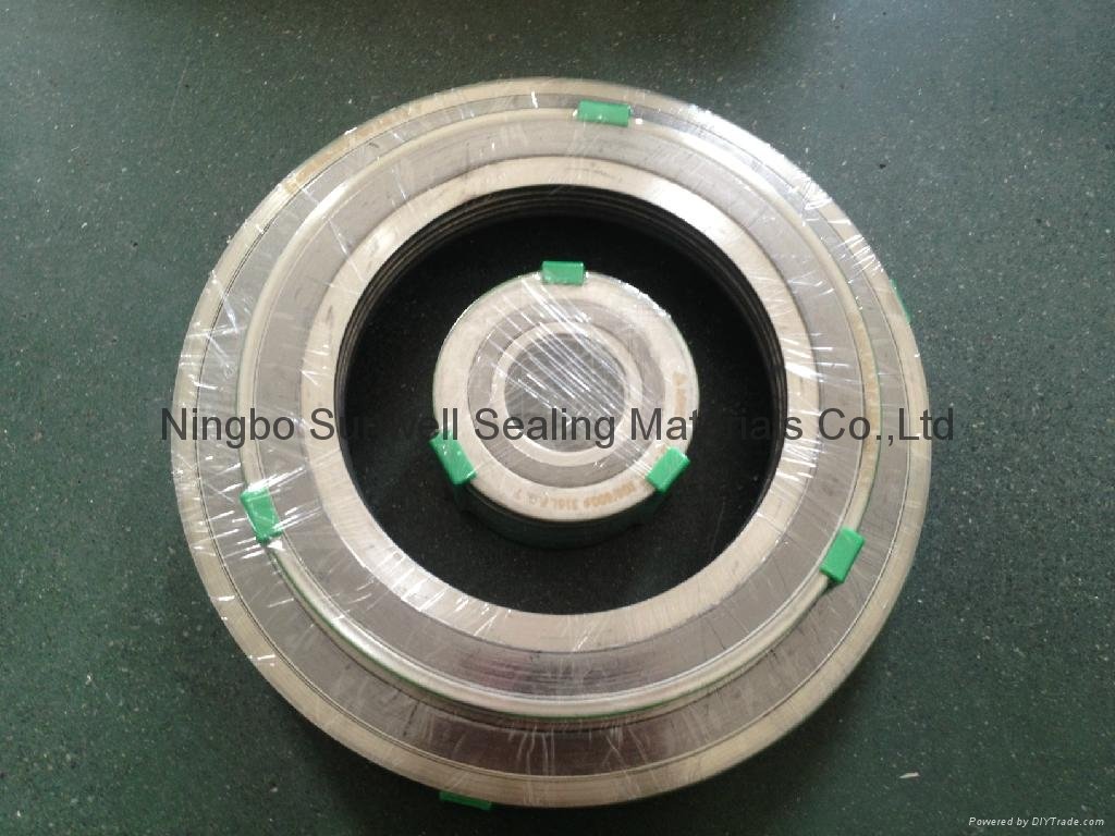 ASME Spiral Wound Gasket with Inner and Outer Rings 2