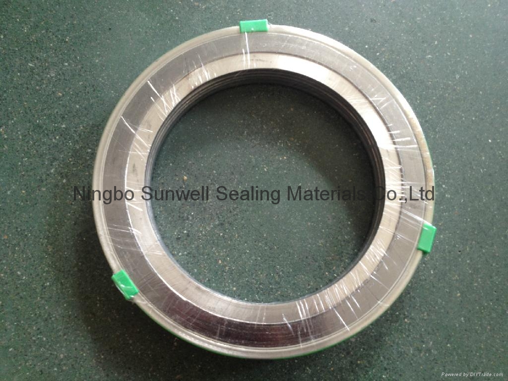 Spiral Wound Graphite Gasket SS316/304/CS Sunwell SW600 Sunwell