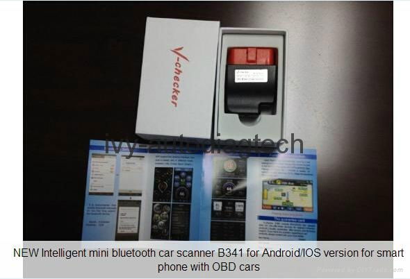 V-CHECKER iOBD module B341/B342 DIAGNOSTIC FREE SOFTWARE APP ANDROID AUDI BMW VW 2