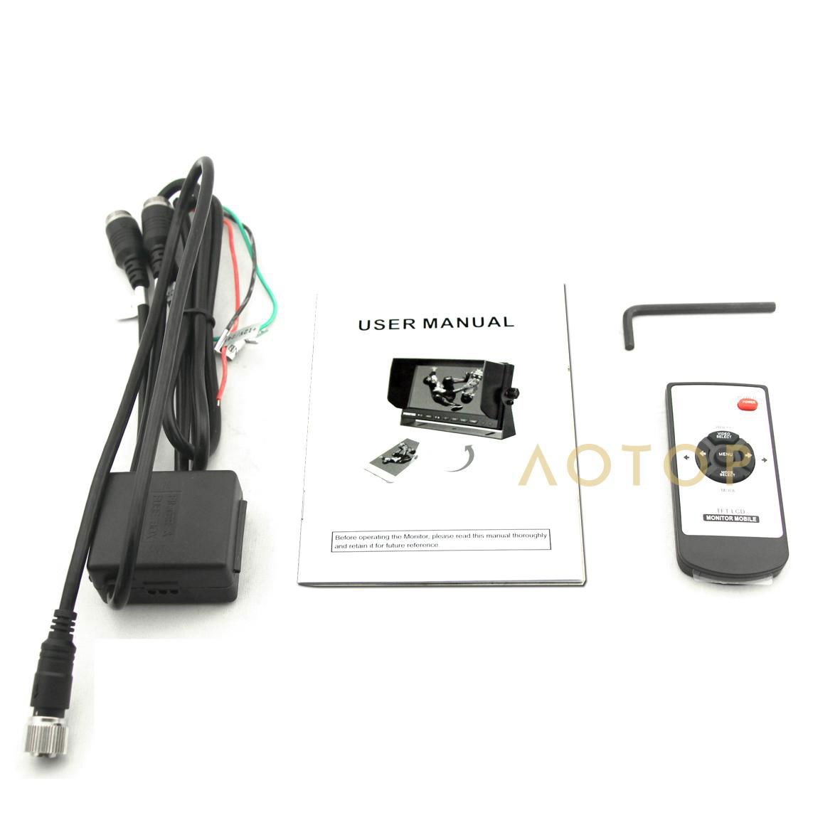 7inch mirror link car monitor 4