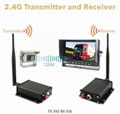 2.4G Wireless Transmitter and Receiver for truck rear view system 3