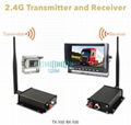 2.4G Wireless Transmitter and Receiver for truck rear view system